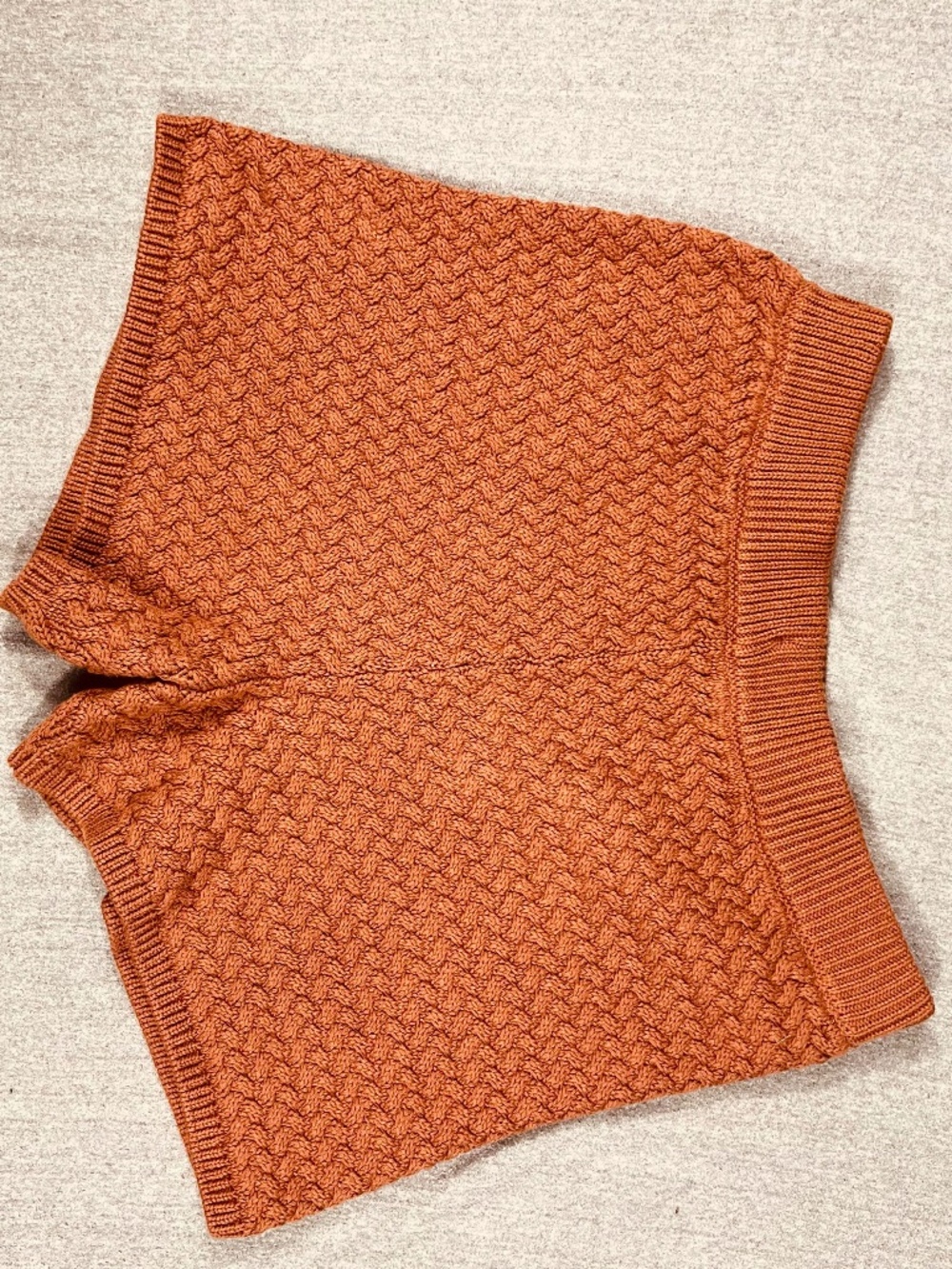 Free People Woven 100% Cotton Beach Short M Stretch Resort Beach Summer Tropical
